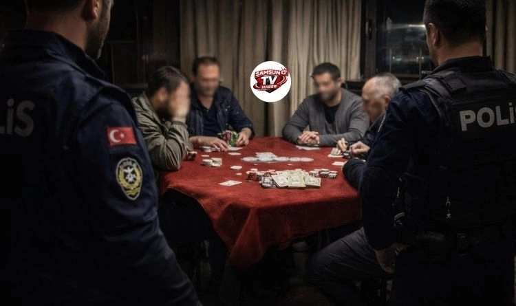 Samsun’da Kumar Operasyonu: Dernek Lokalinde Yakalandılar